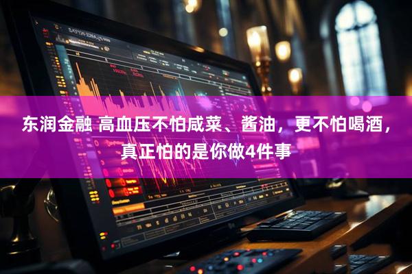 东润金融 高血压不怕咸菜、酱油，更不怕喝酒，真正怕的是你做4件事