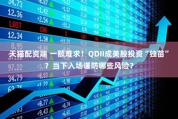天猫配资端 一额难求！QDII成美股投资“独苗”？当下入场谨防哪些风险？