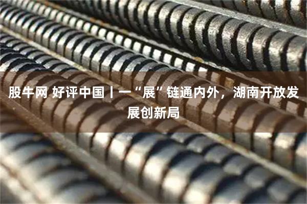 股牛网 好评中国丨一“展”链通内外,湖南开放发展创新局